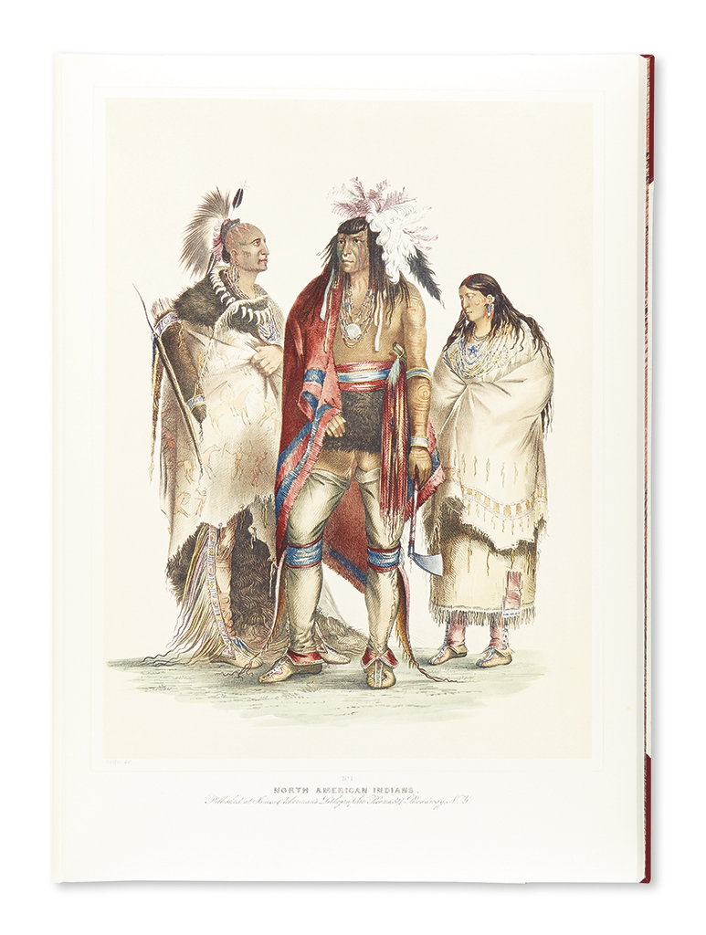 (AMERICAN INDIANS.) Catlin, George. Catlins North American Indian Portfolio.